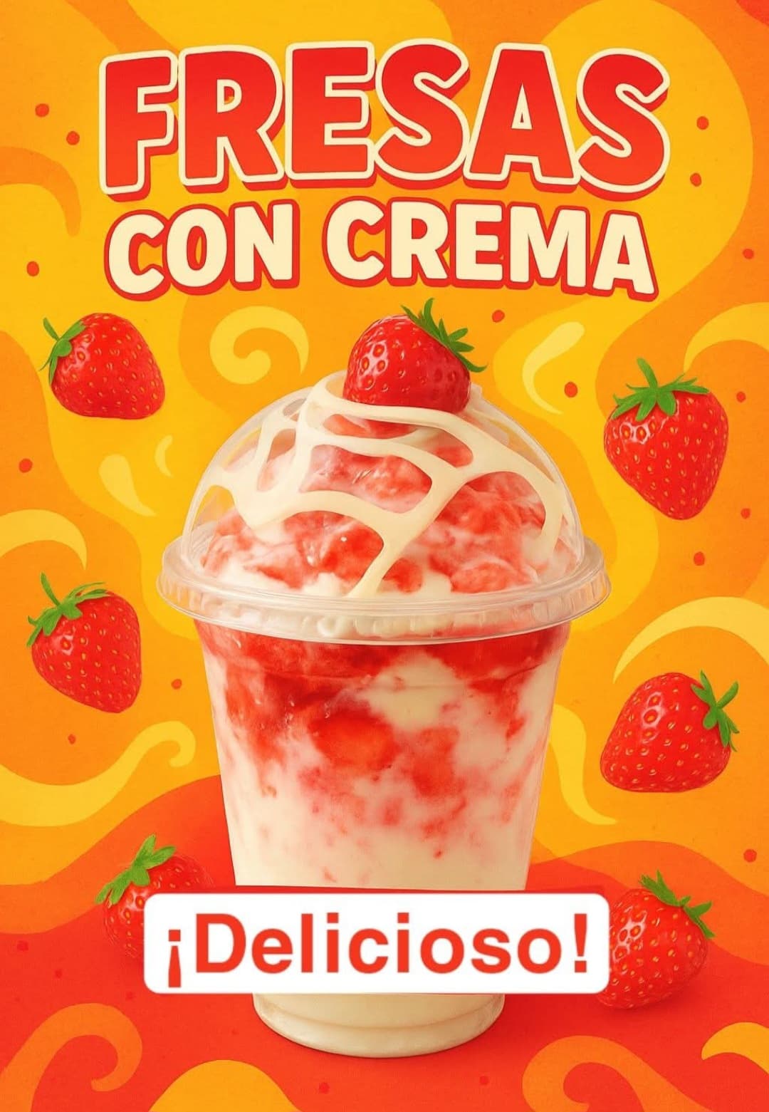 Fresas Con Crema